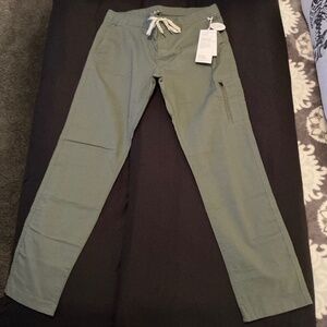 Vuori Womens Ripstop Pant L Army Green